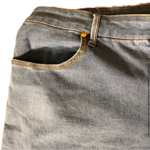 Faded Glory 70s Vibes High Rise Denim Jean Shorts - Picture 5 of 6